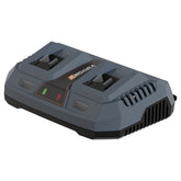 Carregador Duplo Bivolt para Bateria Evolution Ancora Tools 20V 3,0A