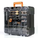 Kit Profissional Parafusadeira Furadeira de Impacto e Parafusadeira Impacto Brushless Ancora Tools c/ 126 Acessórios