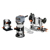 Kit Tupia Laminadora de Coluna com Base de Imersão e Base para Cortes Ancora Tools 220V