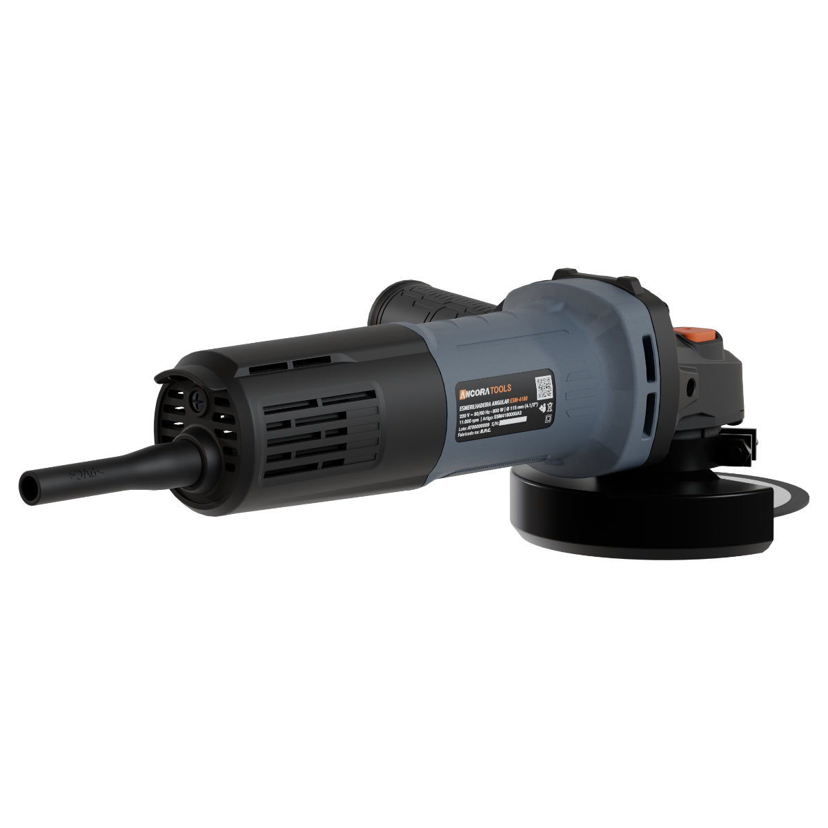Esmerilhadeira Angular Profissional 800W Ancora Tools 127V