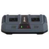 Carregador Duplo Bivolt para Bateria Evolution Ancora Tools 20V 3,0A