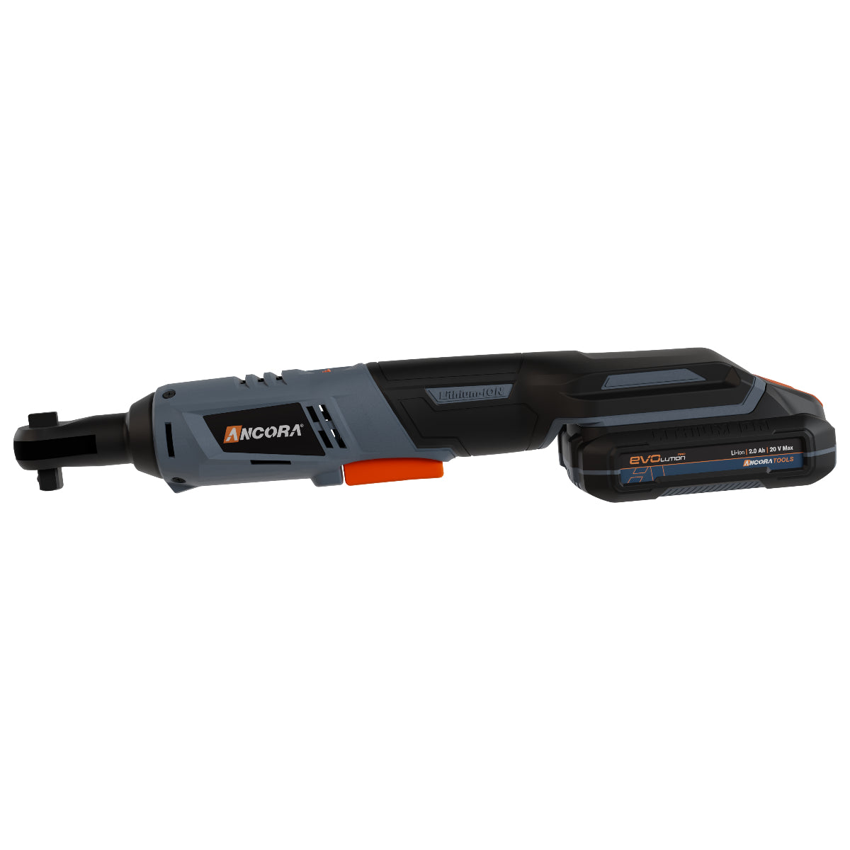 Chave Catraca Profissional Brushless 60Nm Ancora Tools c/Bateria e Maleta