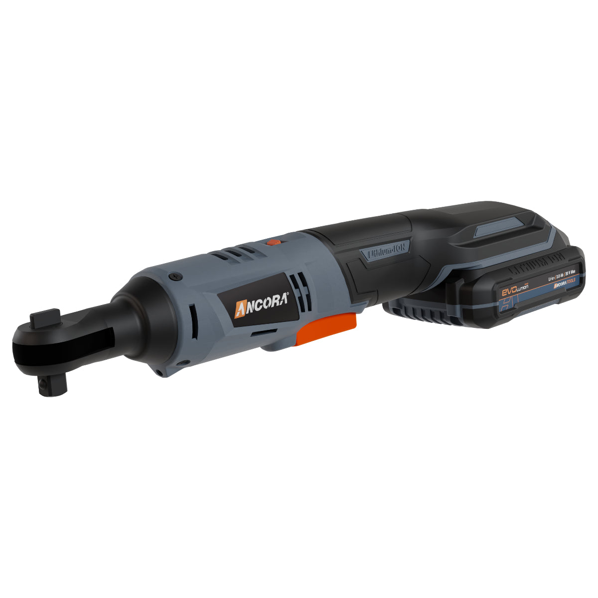 Chave Catraca Profissional Brushless 60Nm Ancora Tools c/Bateria e Maleta