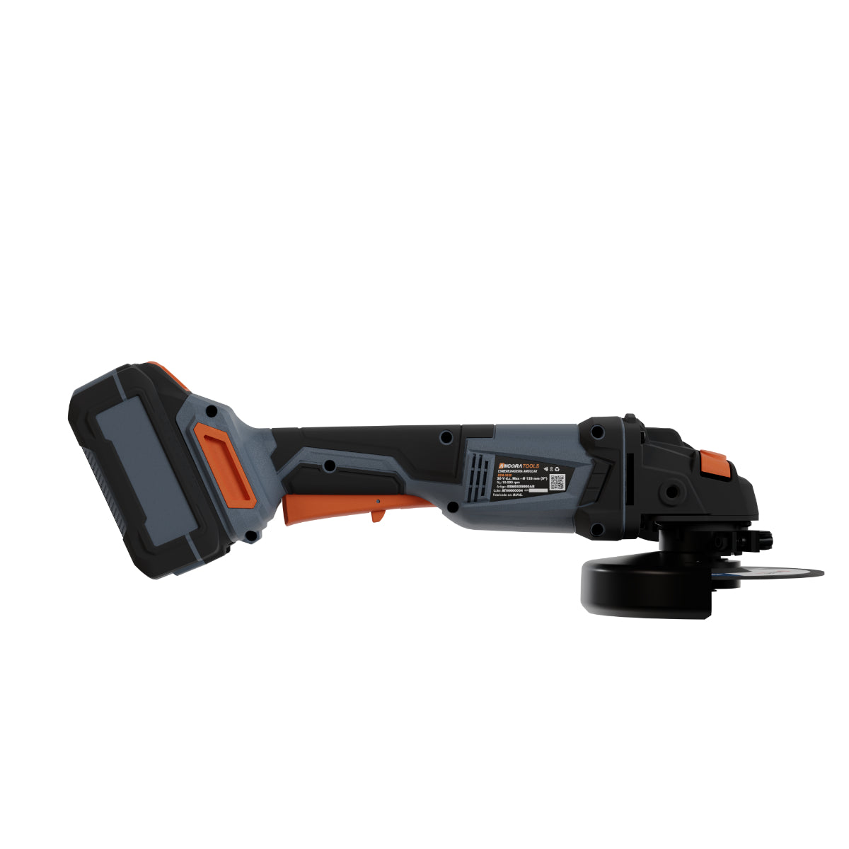 Esmerilhadeira Angular Profissional 10000rpm Ancora Tools c/Bateria e Maleta