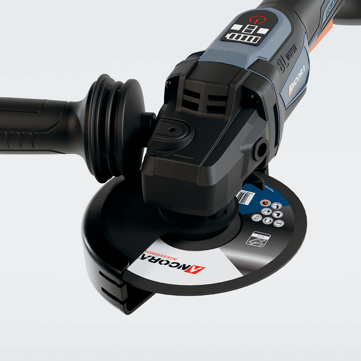 Esmerilhadeira Angular Profissional Brushless 10000rpm Ancora Tools S/ Bateria