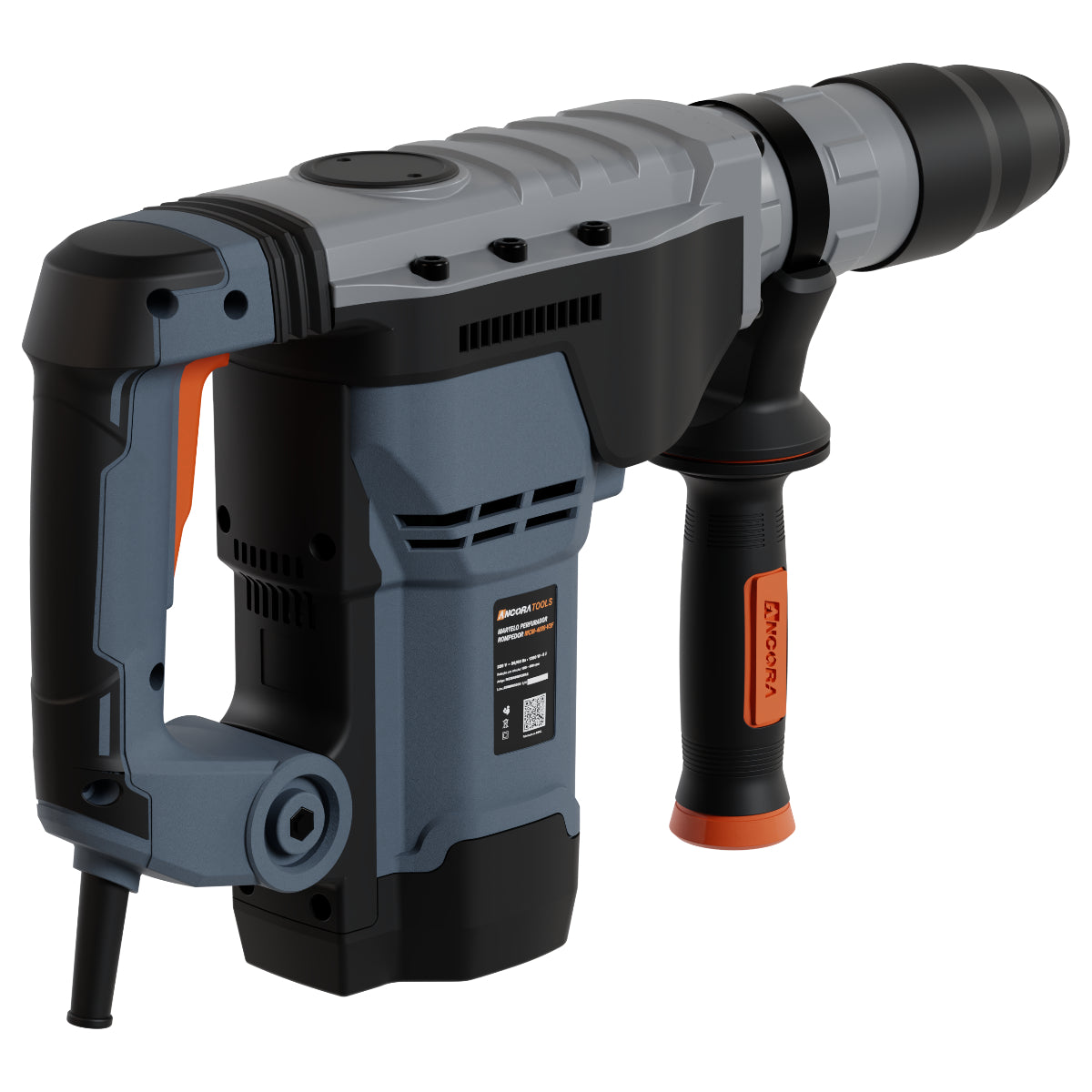 Martelo Perfurador Rompedor Profissional Ancora Tools SDS Max 9J 220V