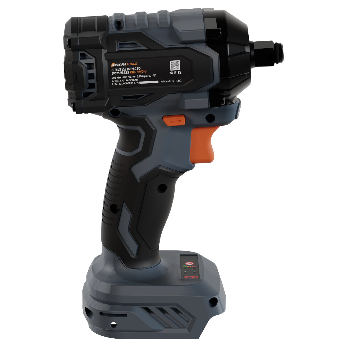 Chave de Impacto Ancora Tools Brushless 400nm s/Bateria