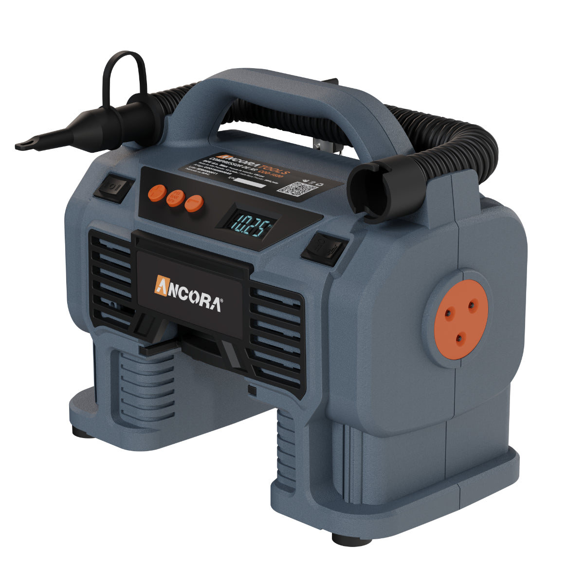 Compressor de Ar Portátil Ancora Tools 160PSI S/Bateria