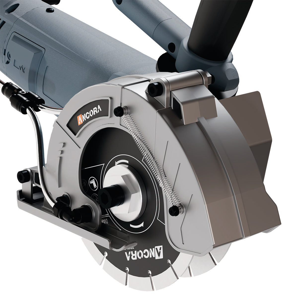 Cortadora de Parede Profissional Disco Duplo 2500W Ancora Tools 220V