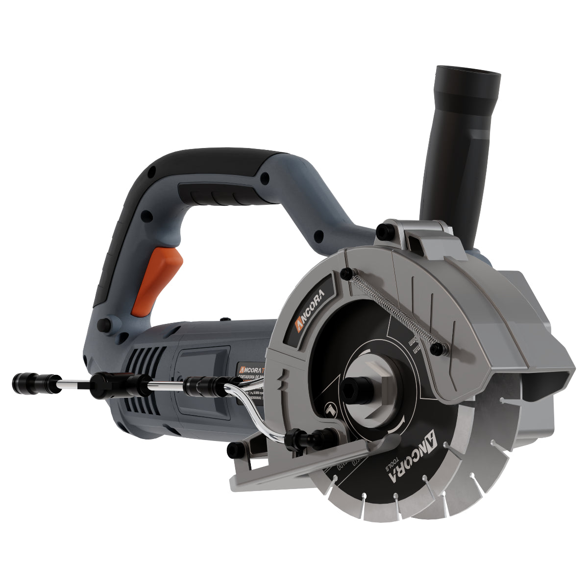 Cortadora de Parede Profissional Disco Duplo 2500W Ancora Tools 220V