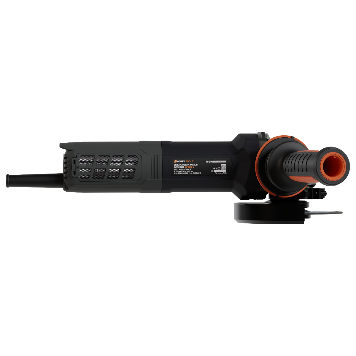 Esmerilhadeira Angular High Performance Brushless 1380W Ancora Tools 220V