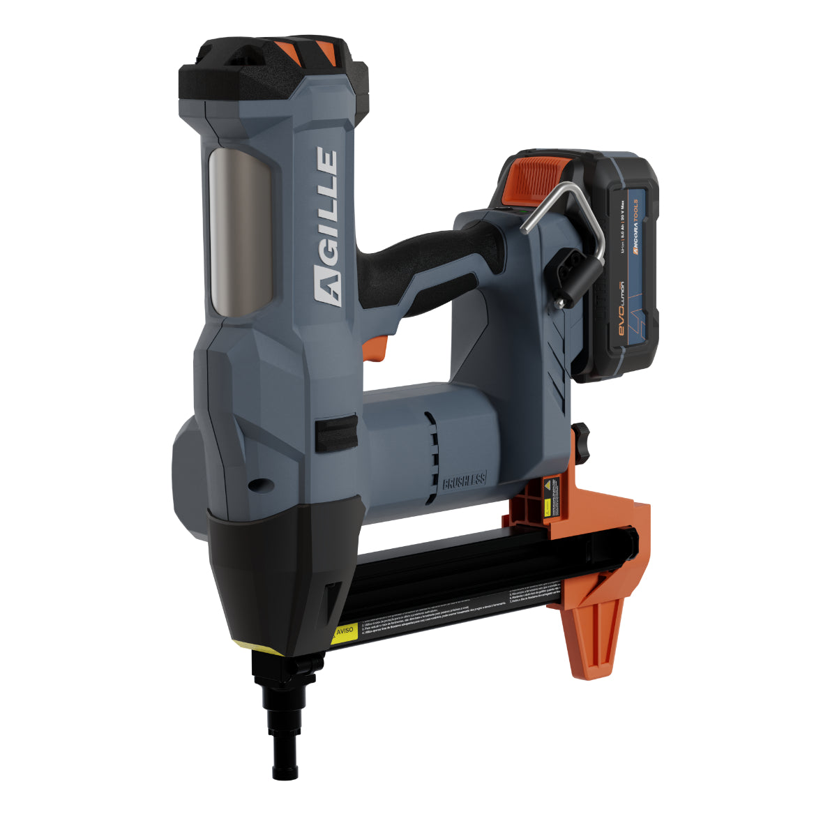 Ferramenta de Fixação em Concreto e Aço Agille Ancora Tools Brushless c/ 2 Baterias 5.0AH Carregador e Maleta