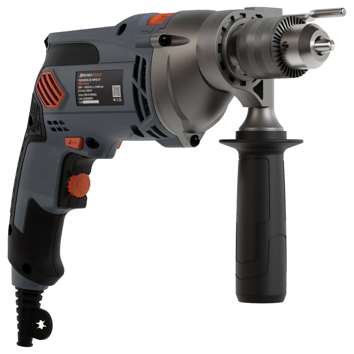Furadeira de Impacto 1050W Ancora Tools 220V