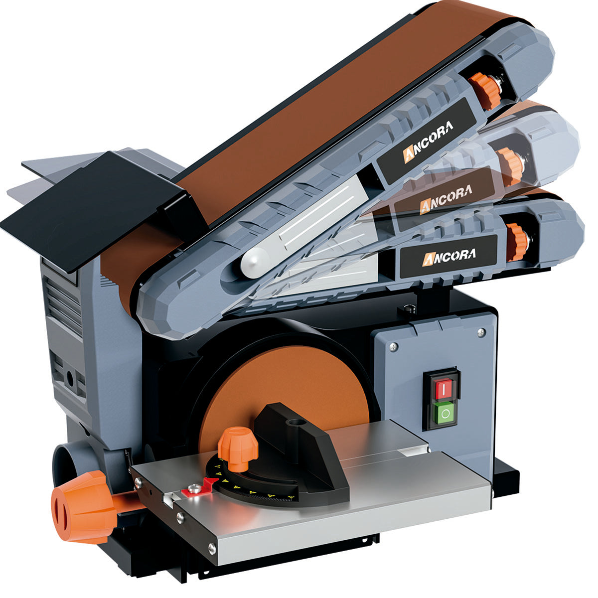 Lixadeira de Cinta Combinada com Bancada Ancora Tools 400w Bivolt