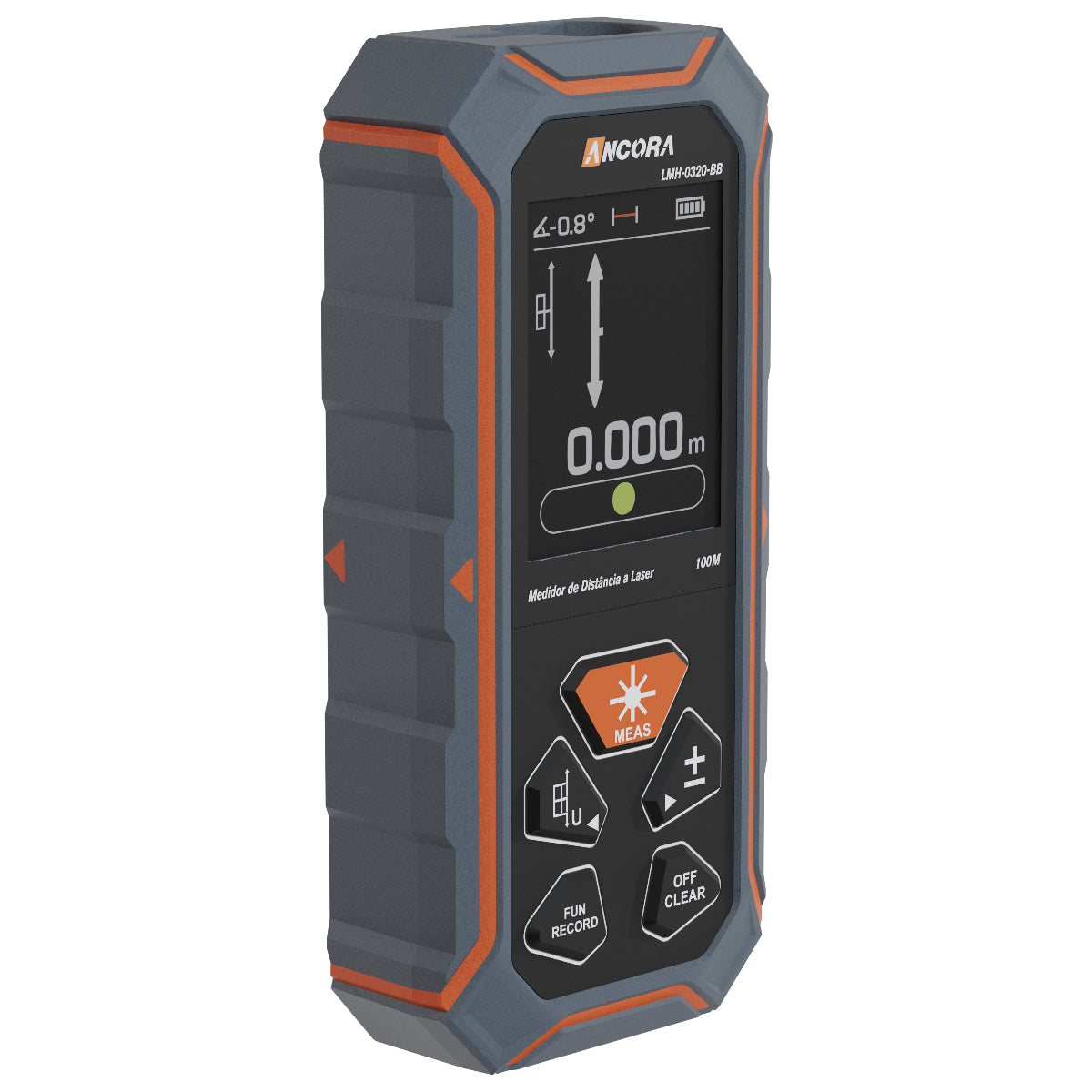 Medidor de Distancia a Laser Bidirecional 200m Ancora Tools