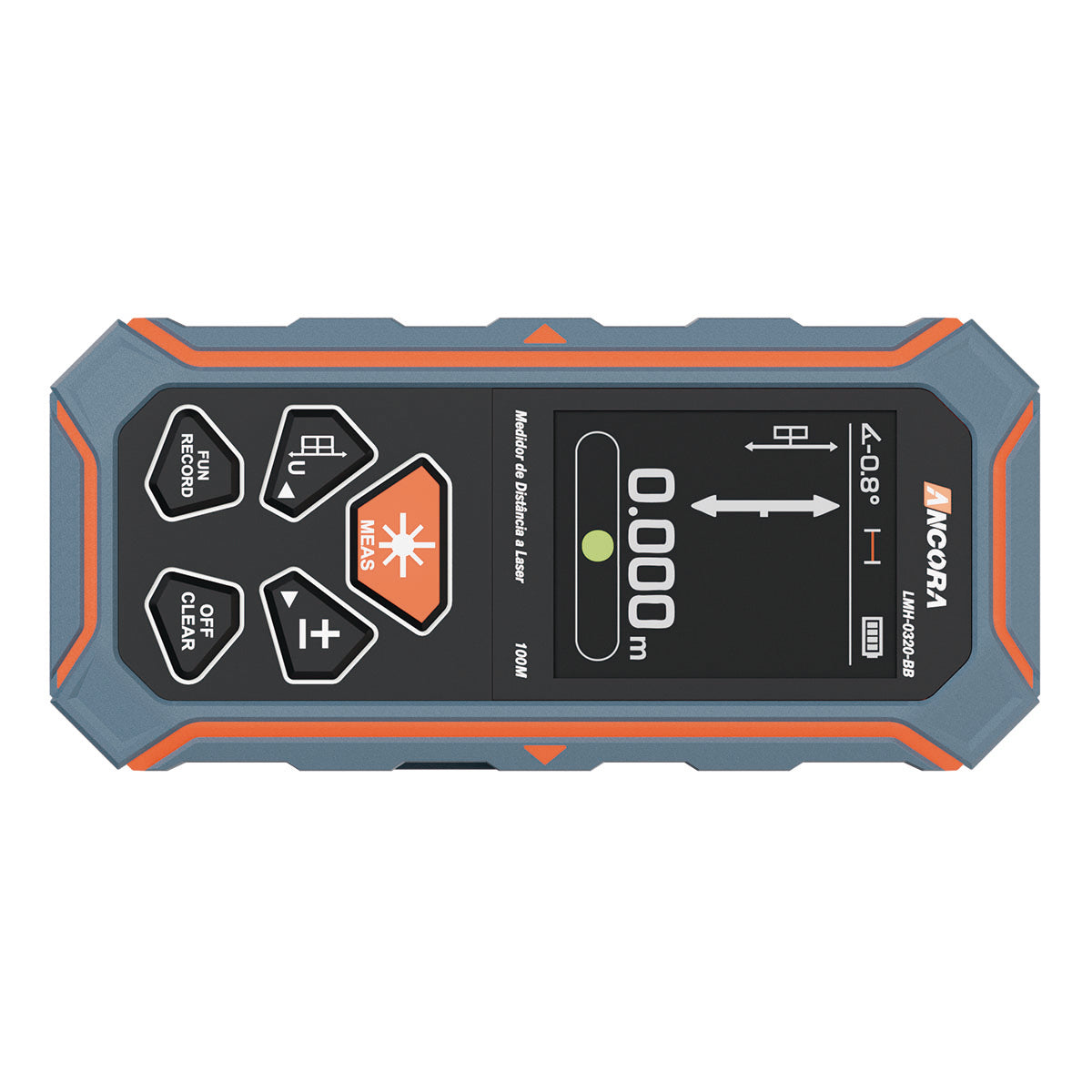 Medidor de Distancia a Laser Bidirecional 200m Ancora Tools