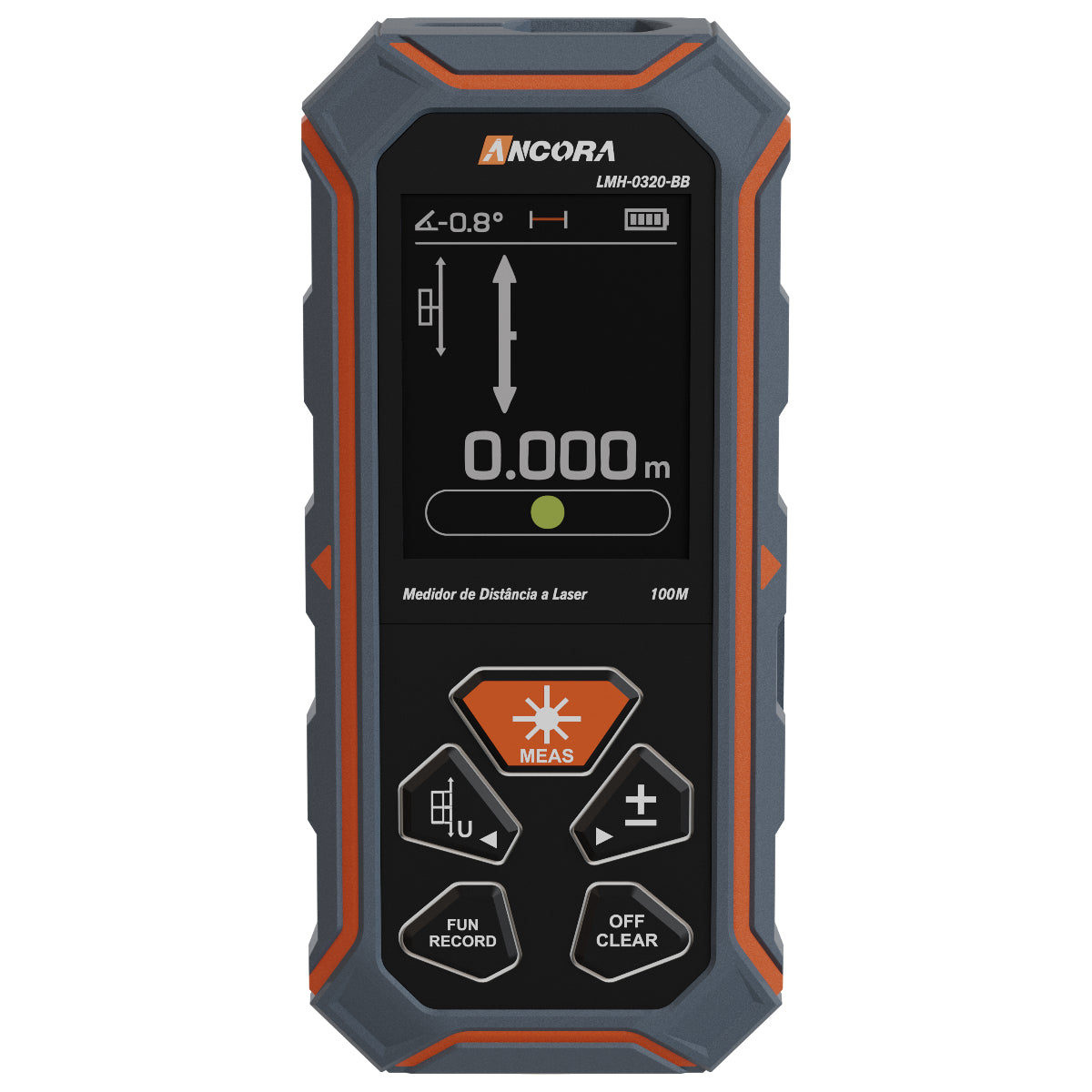 Medidor de Distancia a Laser Bidirecional 200m Ancora Tools