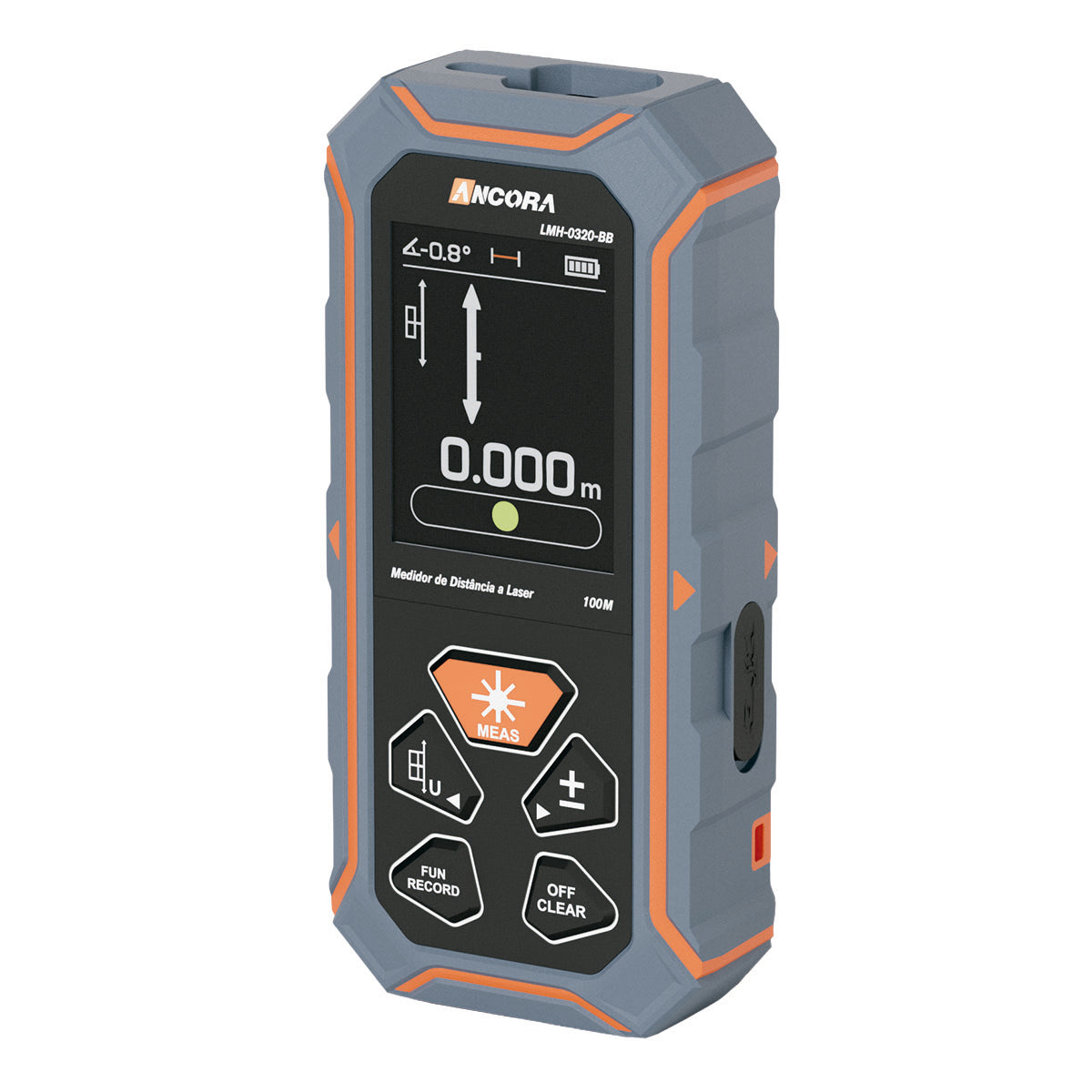 Medidor de Distancia a Laser Bidirecional 200m Ancora Tools