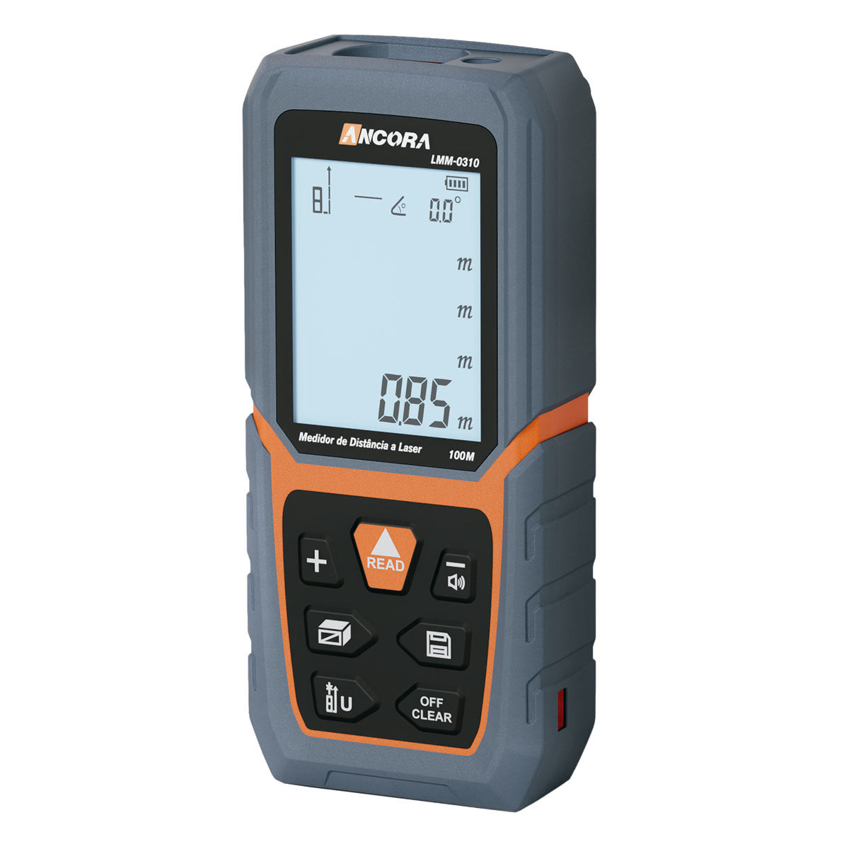 Medidor de Distancia a Laser Multifunções 100m Ancora Tools