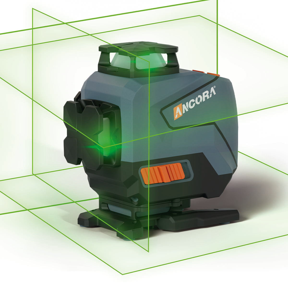 Nivel a Laser Verde Bluetooth 4 Linhas 25m Ancora Tools