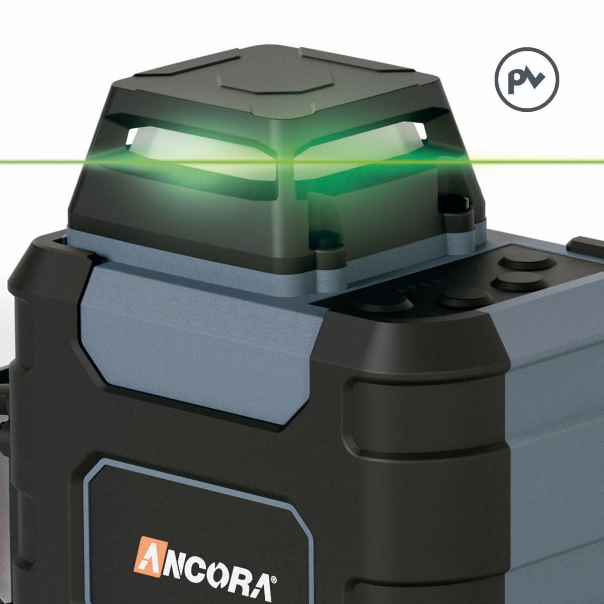 Nível a Laser Verde 3x360 25m Profissional Ancora Tools