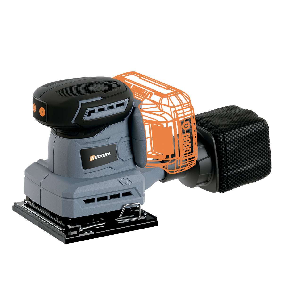 Lixadeira Orbital Brushless Ancora Tools 12000rpm S/ Bateria