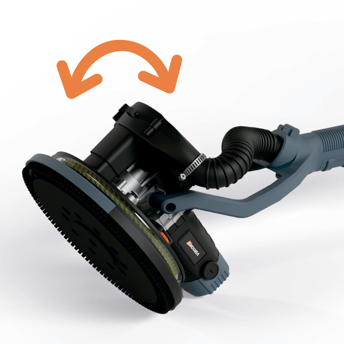 Lixadeira de Parede Teto 880W Ancora Tools 127V c/ Maleta de Transporte