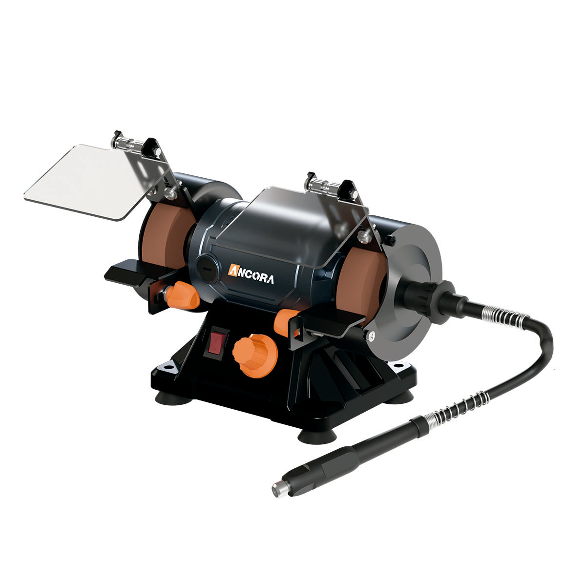 Mini Moto Esmeril Combinado Ancora Tools 150W Bivolt c/ 100 Acessórios