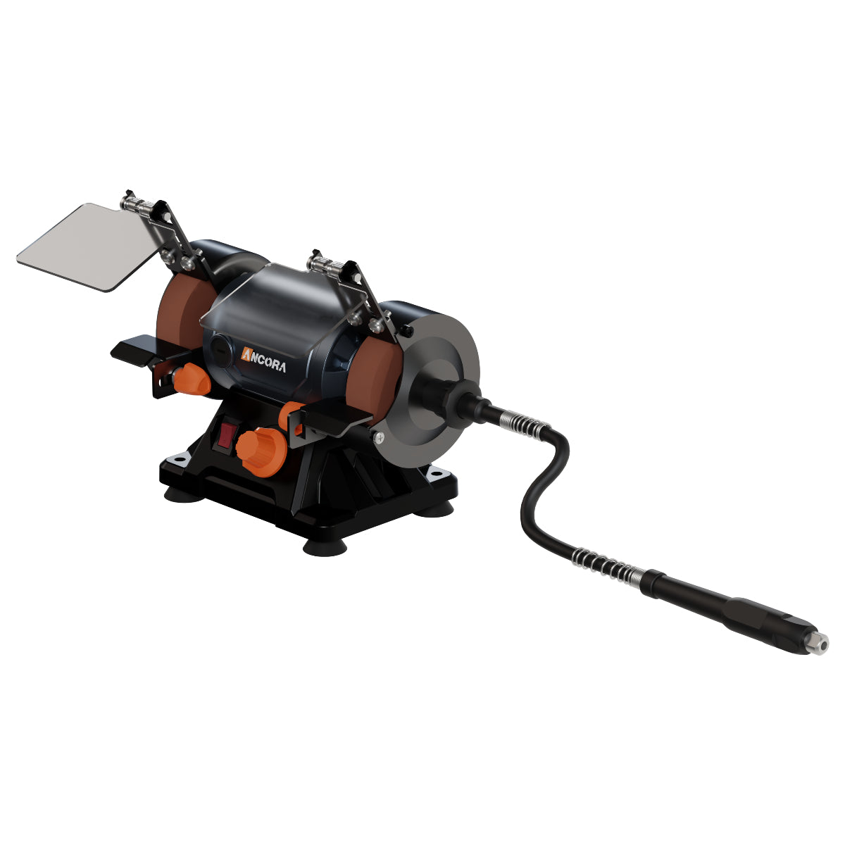 Mini Moto Esmeril Combinado Ancora Tools 150W Bivolt c/ 100 Acessórios