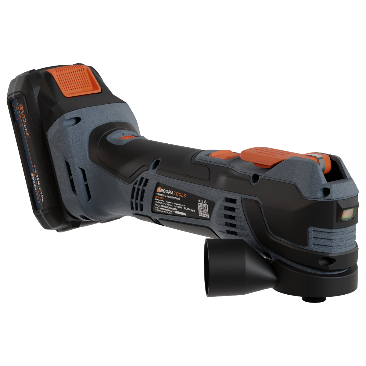 Ferramenta Multifuncional Profissional Ancora Tools c/ Bateria Acessórios e Led