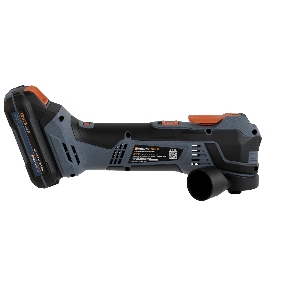 Ferramenta Multifuncional Profissional Ancora Tools c/ Bateria Acessórios e Led