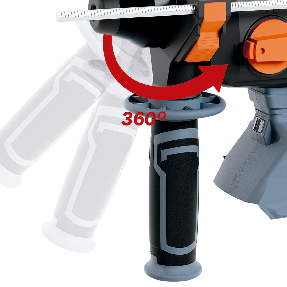 Martelete Perfurador Rompedor Brushless 2J Ancora Tools S/ Bateria