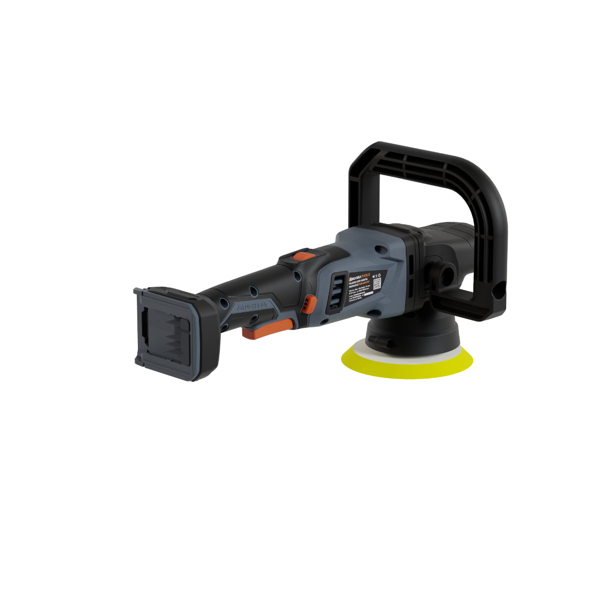 Politriz Roto Orbital Profissional Brushless 5500rpm Ancora Tools s/ Bateria