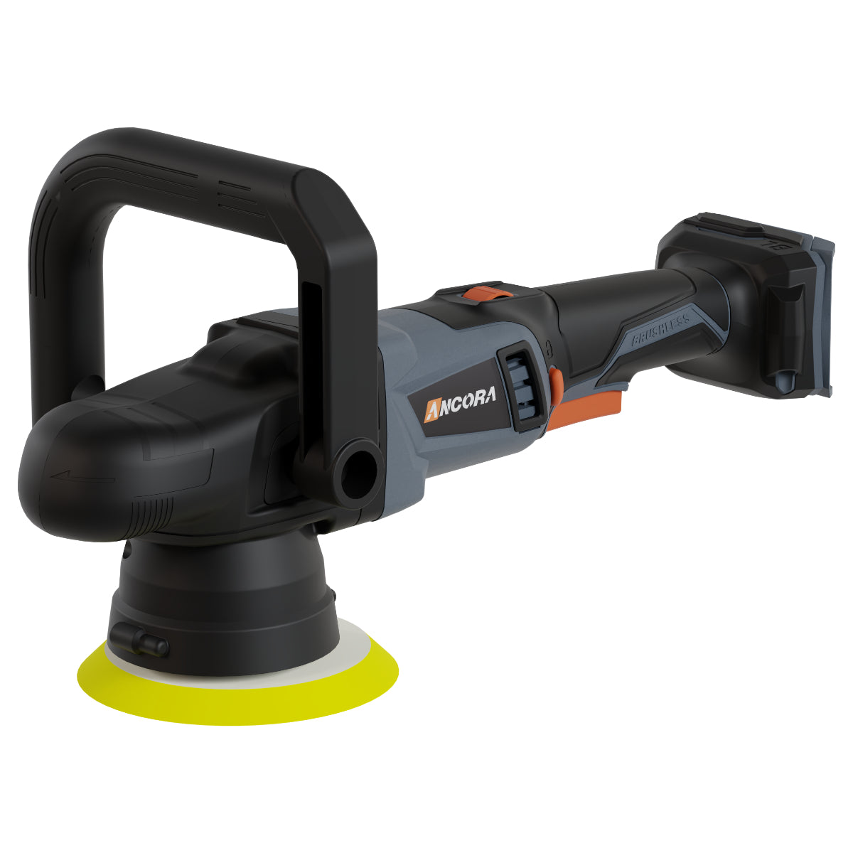 Politriz Roto Orbital Profissional Brushless 5500rpm Ancora Tools s/ Bateria