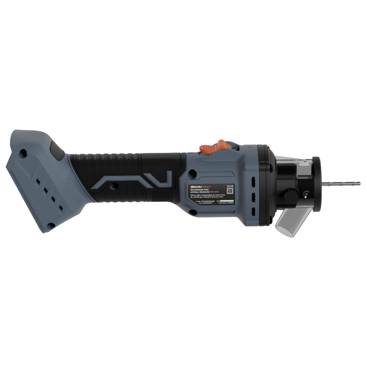 Recortadora de Drywall Brushless Ancora Tools 30000rpm S/Bateria