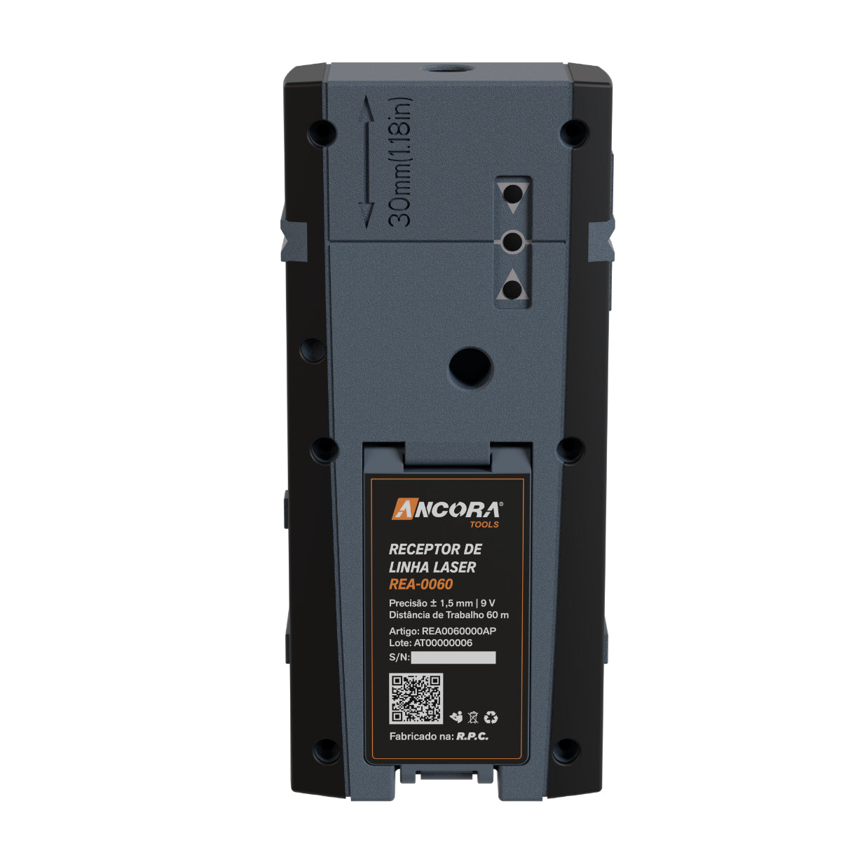 Receptor de Linha Para Nível a Laser 60m Ancora Tools