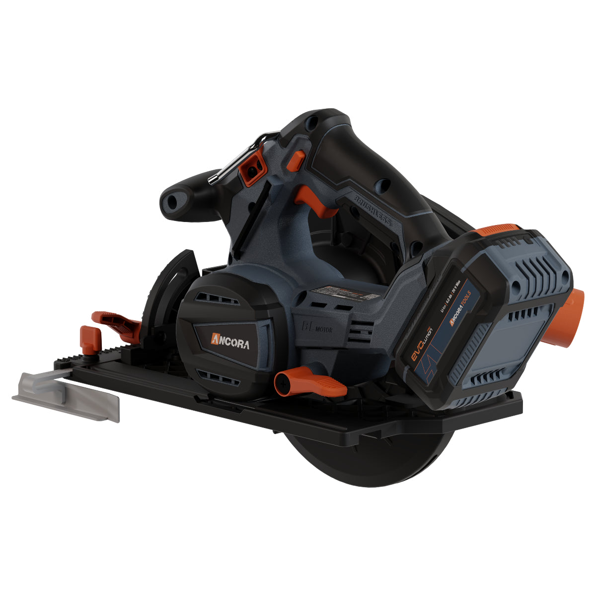 Serra Circular Profissional Brushless 5500rpm Ancora Tools c/ Bateria e Carregador