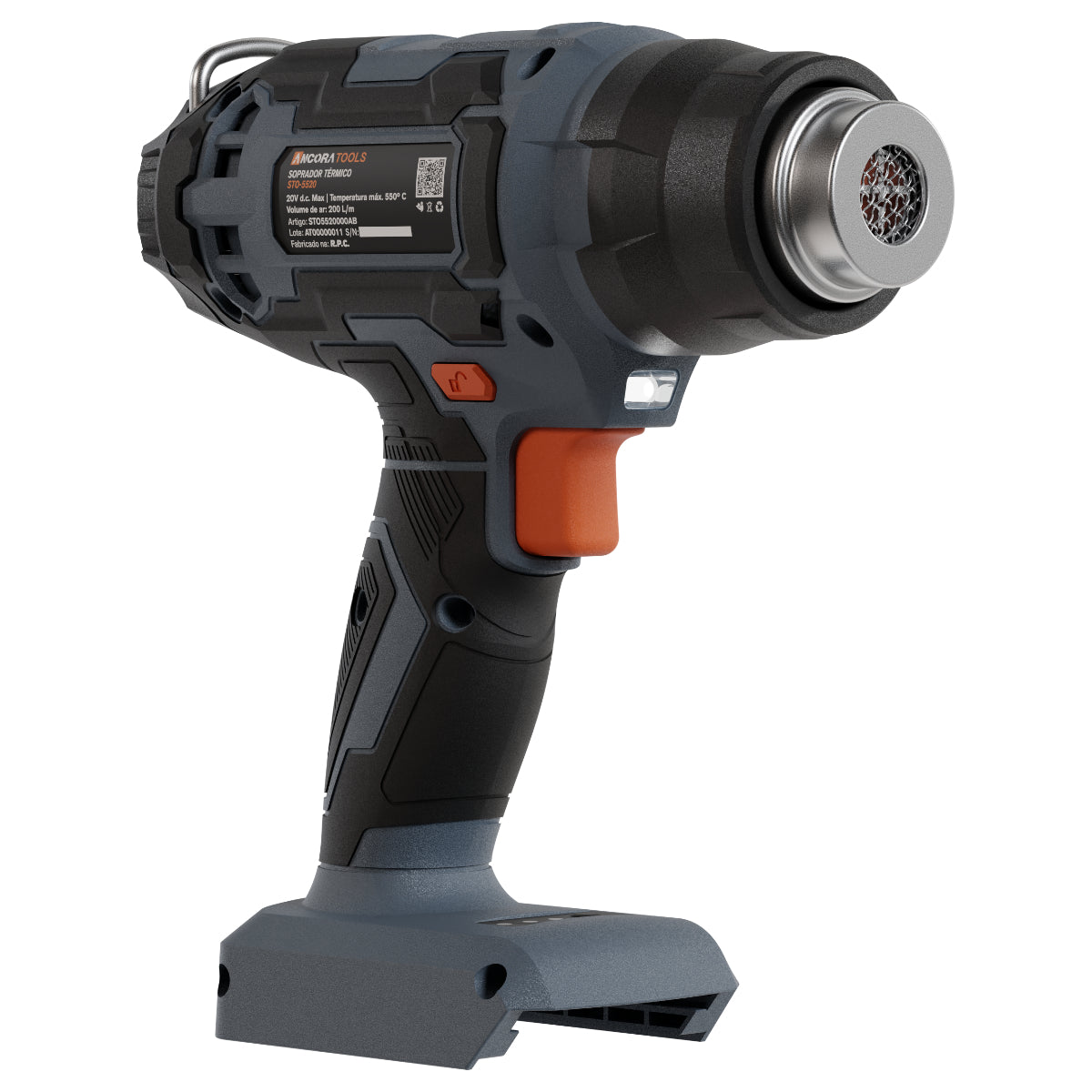 Soprador Térmico Ancora Tools 3 Temperaturas S/Bateria