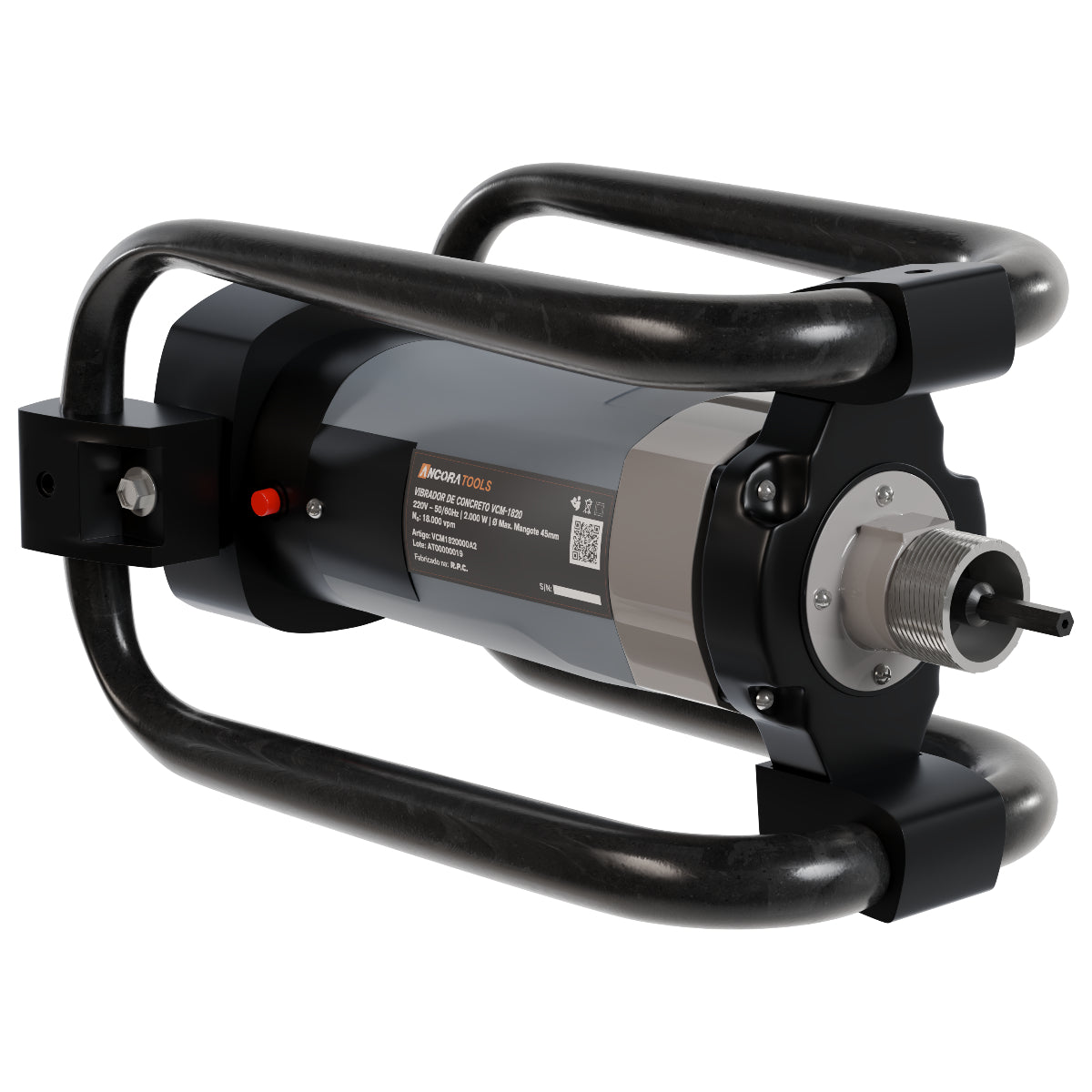 Vibrador de Concreto Profissional 2000W Ancora Tools 220v